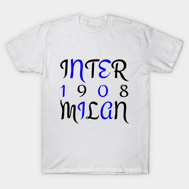 Inter Milan 1908 Classic T-Shirt by Medo Creations